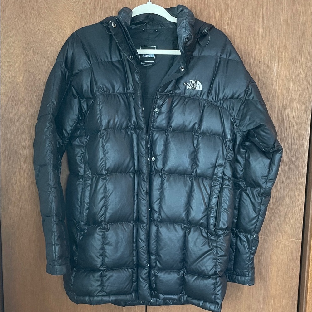 The North Face Women’s Black Puffer Coat Goose Down 600